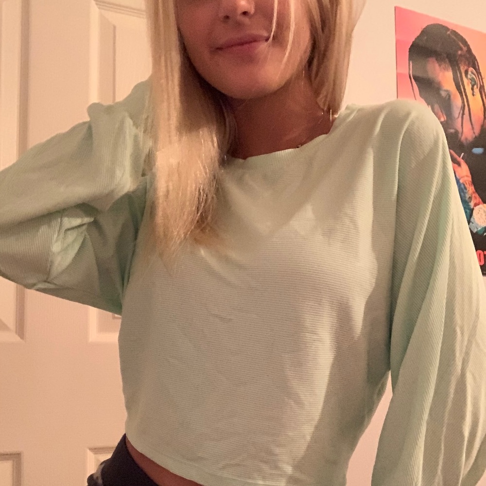 MINT GREEN SWEATER never worn